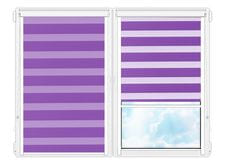 Рулонные кассетные шторы День Ночь Латина 0009 цена. Купить в «Мастерская Жалюзи»